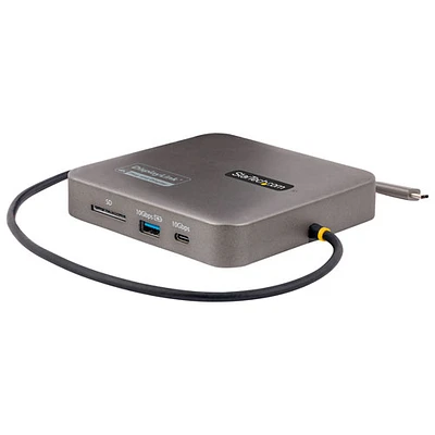 Adaptateur multiport USB-C de StarTech avec HDMI, lecteur de cartes et Ethernet (102B-USBC-MULTIPORT)