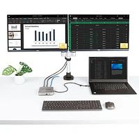 StarTech USB-C Multiport Adapter with HDMI & Card Reader & Ethernet (102B-USBC-MULTIPORT)