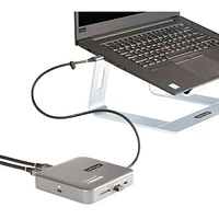 StarTech USB-C Multiport Adapter with HDMI & Card Reader & Ethernet (102B-USBC-MULTIPORT)