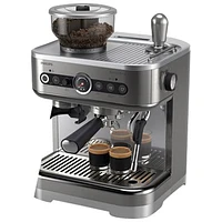 Philips Barista Brew Semi-Automatic Espresso Machine with Single Bean Container - Silver/Stainless Steel