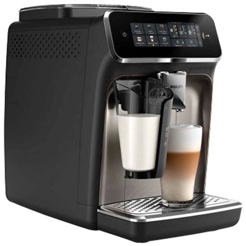 Philips 3300 Fully Automatic Espresso Machine - Black/Silver