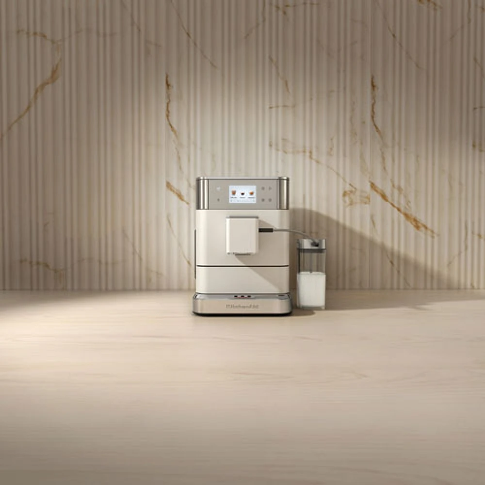 KitchenAid KES8557 Automatic Espresso Machine with Coffee Grinder & Automatic Milk Frothing