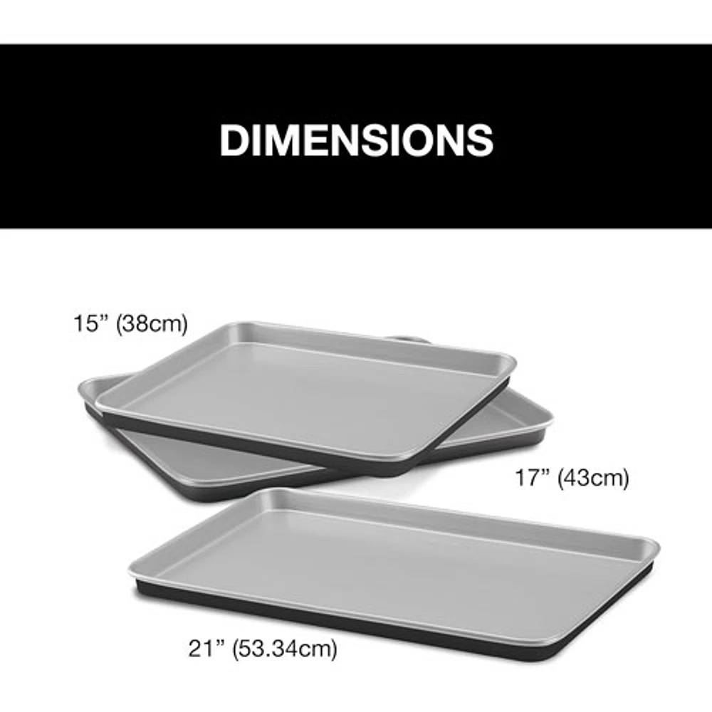 Cuisinart Chef Classic Non-Stick Baking Sheets - 3-Pack