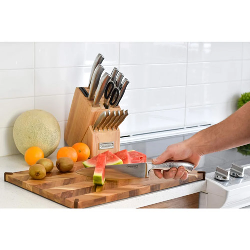 Cuisinart 15-Piece Knife Block Set (SSC-15HHC) - Stainless/Steel