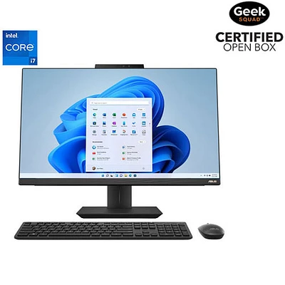 Boîte ouverte - Ordinateur tout-en-un de 27 po d'ASUS (Core i7-1360P d'Intel/SSD 1 To/RAM 16 Go/Windows 11)