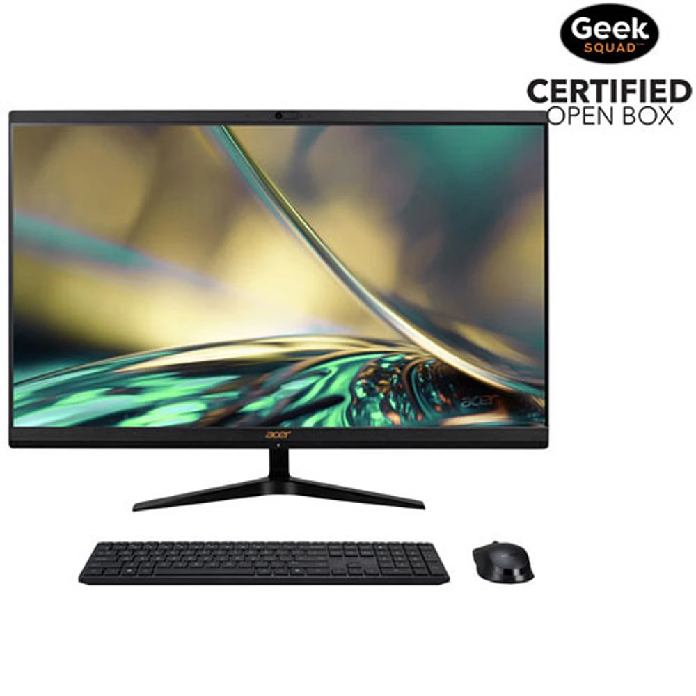 Open Box - Acer 27" All-In-One PC (Intel Core i5-1235U /512GB SSD/16GB RAM/Windows 11) - English