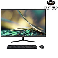 Open Box - Acer 27" All-In-One PC (Intel Core i5-1235U /512GB SSD/16GB RAM/Windows 11) - English