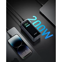 Chargeur portable USB-A/USB-C 200 W 20 000 mAh Prime avec écran intelligent d'Anker - Noir