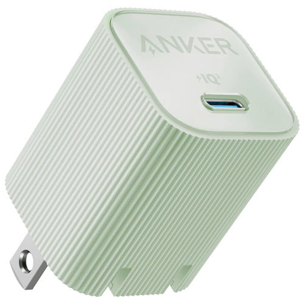 Chargeur mural USB-C de 30 W 511 Nano 4 d'Anker - Vert