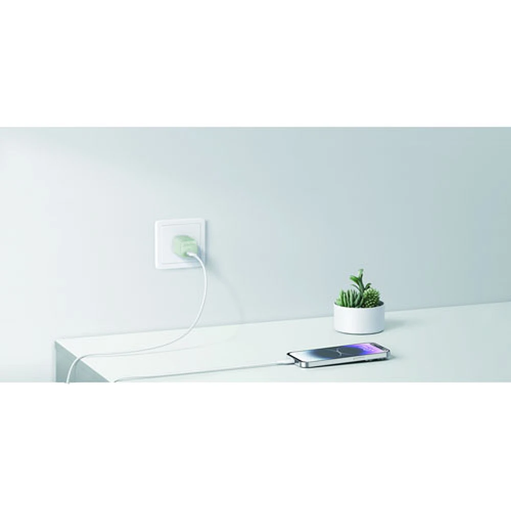 Chargeur mural USB-C de 30 W 511 Nano 4 d'Anker - Vert