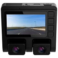 GekoGear Orbit D110 1080p Front & In-Cabin Dual Cam with 32GB microSD Card