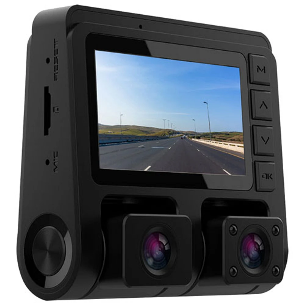 GekoGear Orbit D110 1080p Front & In-Cabin Dual Cam with 32GB microSD Card