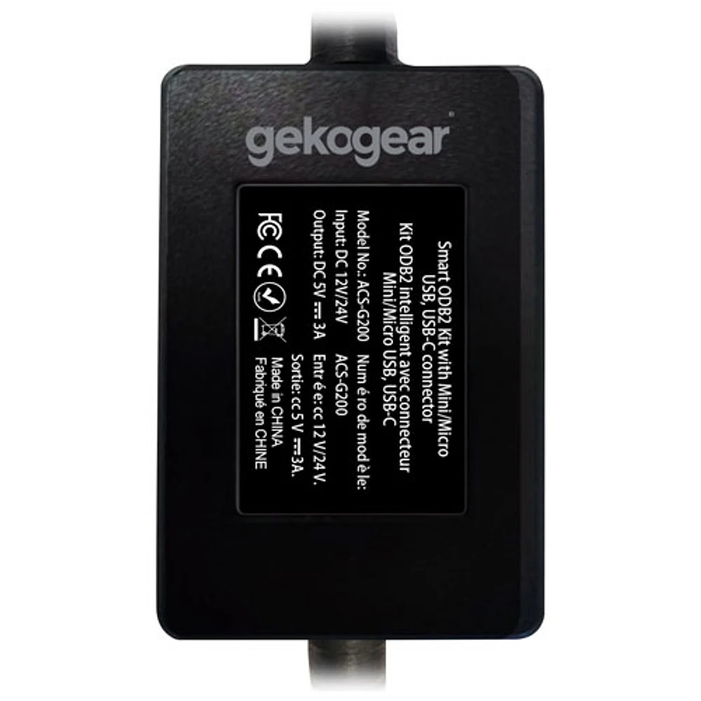 GekoGear OBD2 Smart Hardwire Kit