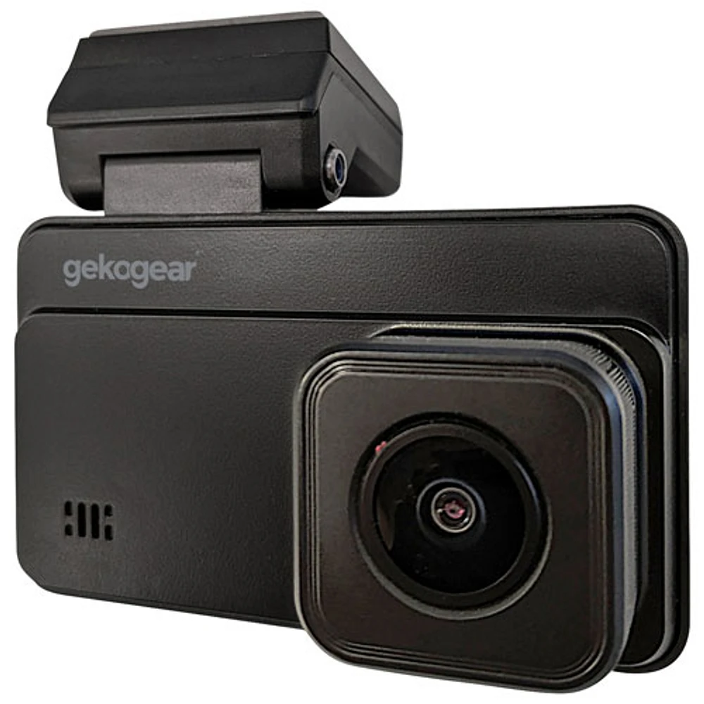 GekoGear Orbit D220 Full HD 1080p Dash Cam with 3" Screen & Rear Camera - Only at Best Buy