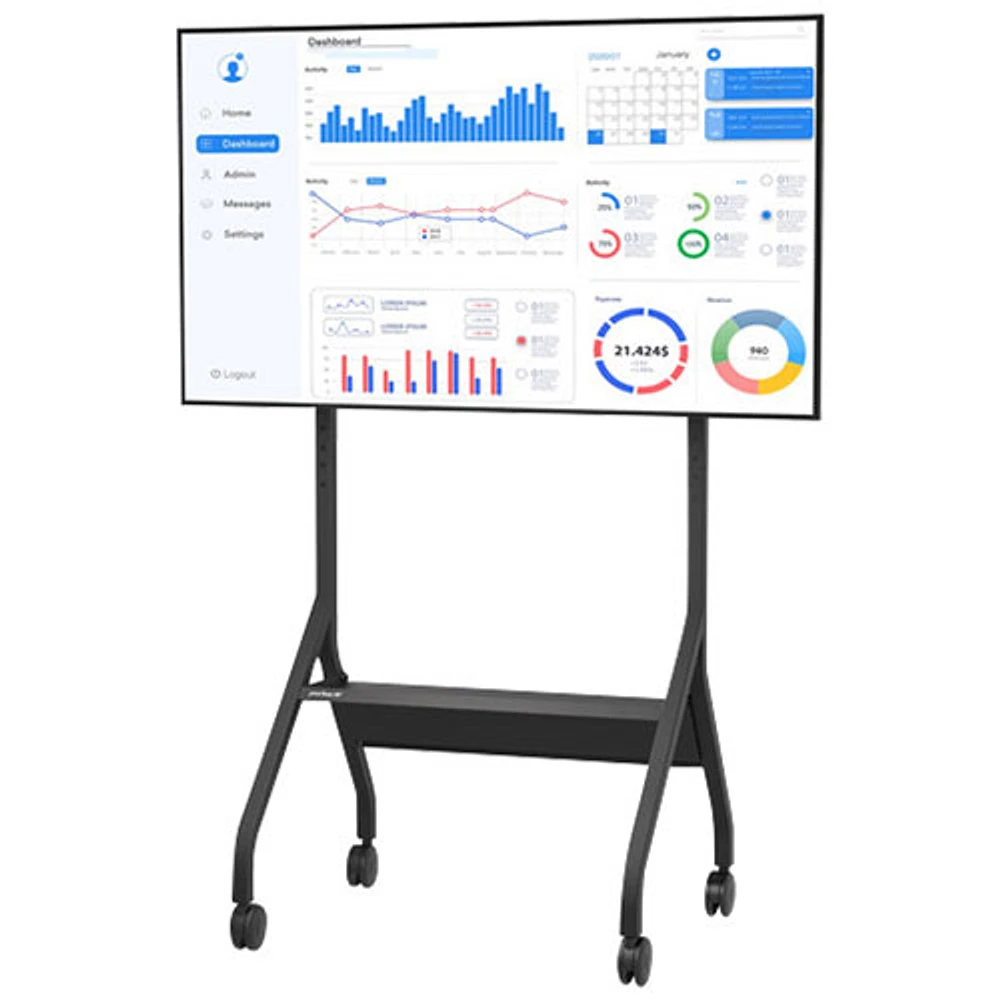 Peerless-AV SmartMount TV Cart with 43" - 75" Mount (SR860)