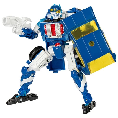 Hasbro Transformers Legacy United classe Deluxe : Figurine d'action d'Autobot Side Burn