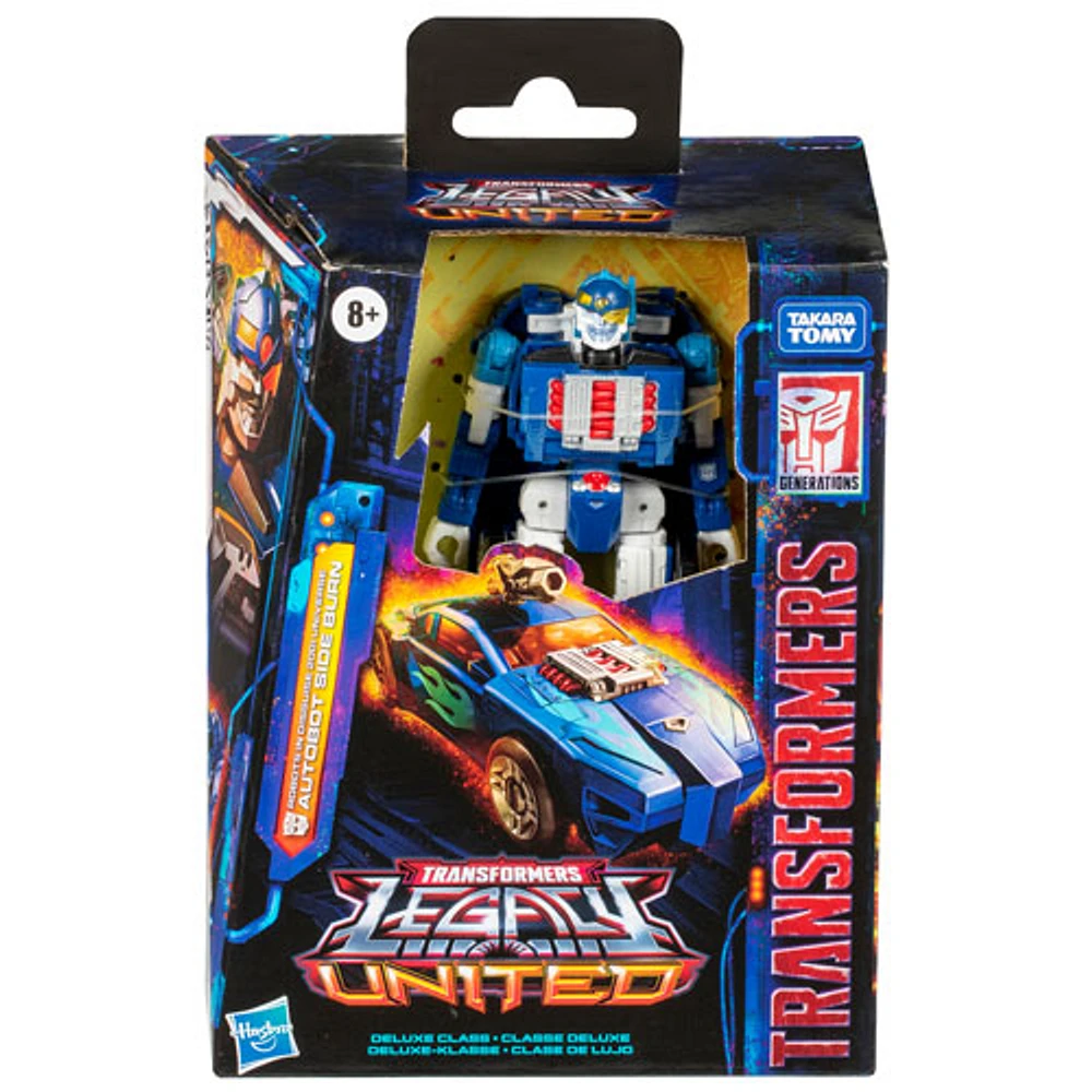 Hasbro Transformers Legacy United Deluxe Class: Autobot Side Burn Action Figure