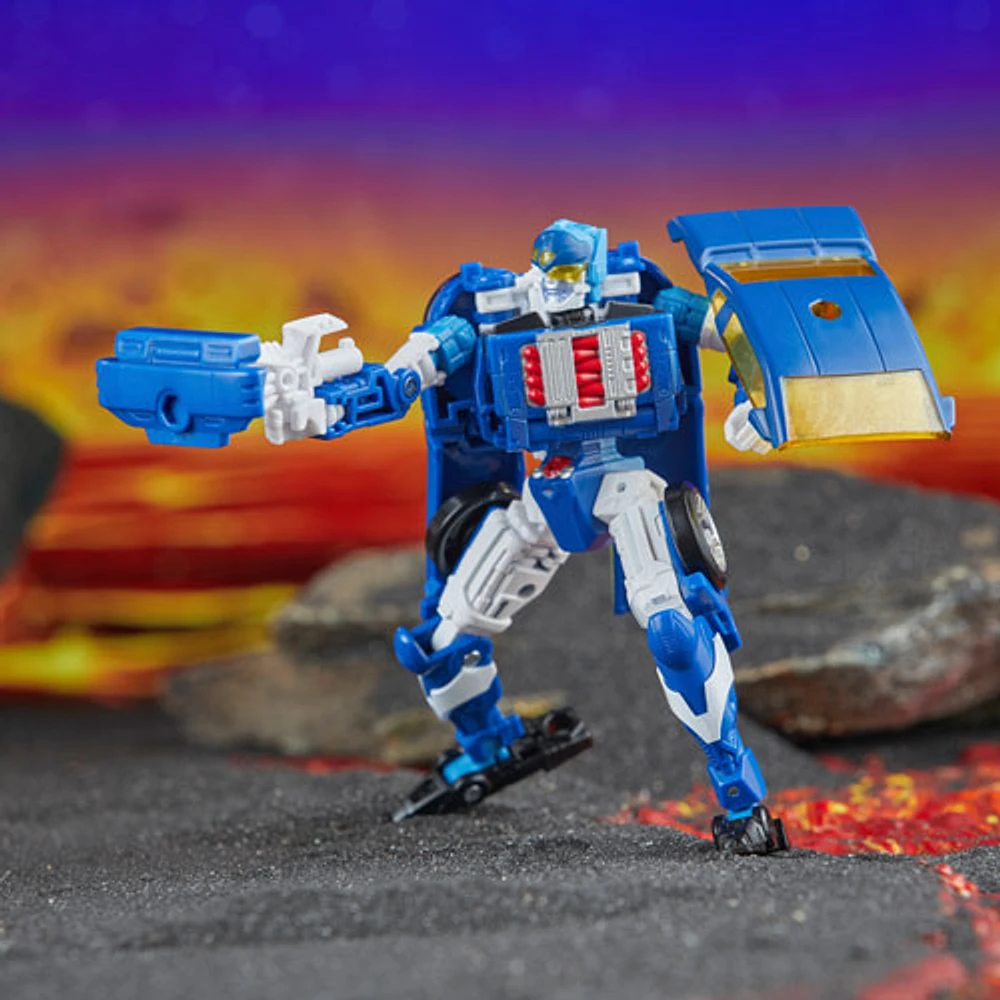 Hasbro Transformers Legacy United Deluxe Class: Autobot Side Burn Action Figure