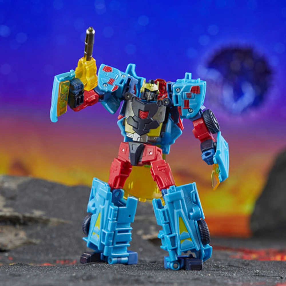 Hasbro Transformers Legacy United Deluxe Class: Cybertron Universe Hot Shot Action Figure