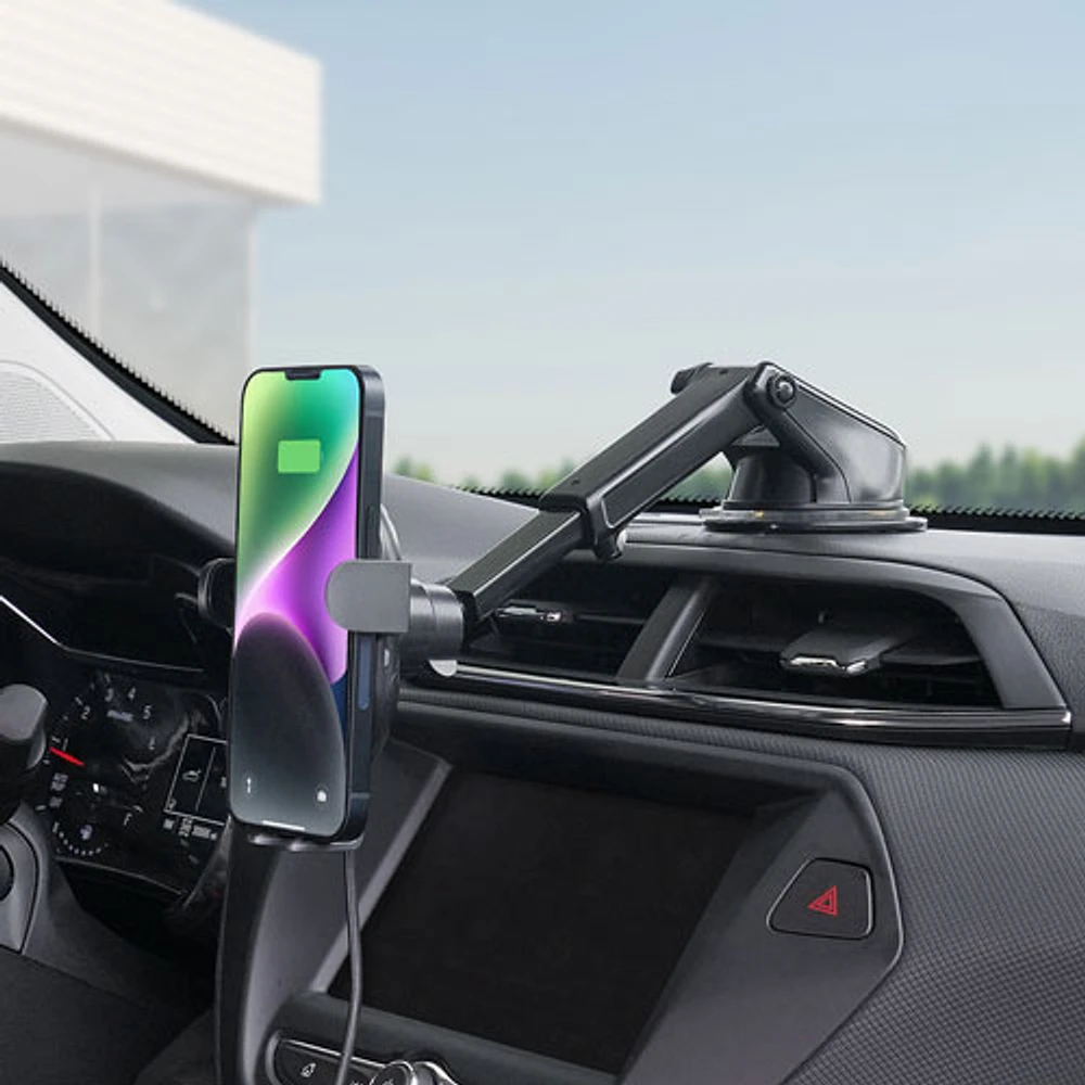 iOttie Auto Sense 2 Qi-Certified Wireless Charging Dash & Windshield Mount (ATSWCG205)