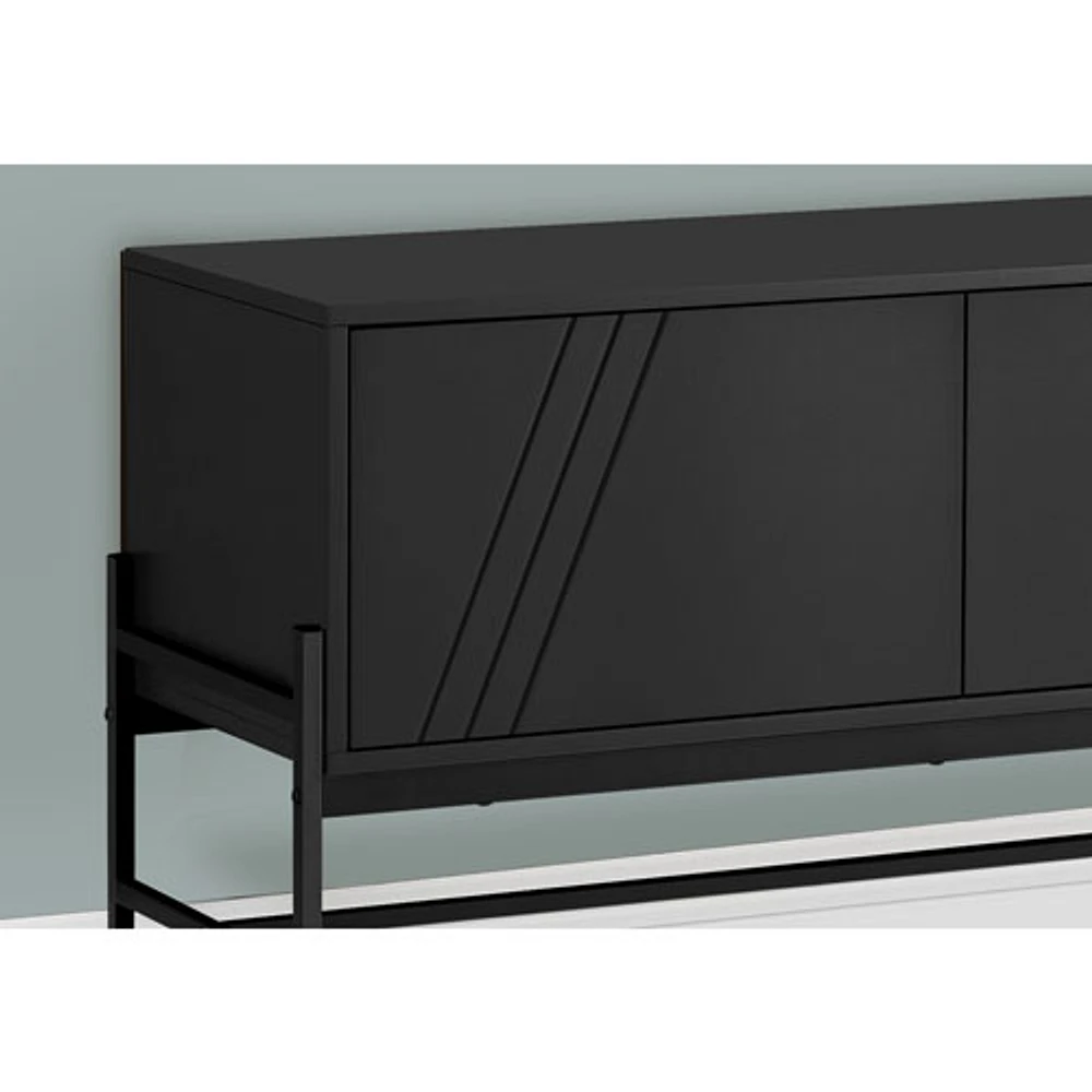 Monarch 60" TV Stand with Storage Cabinet