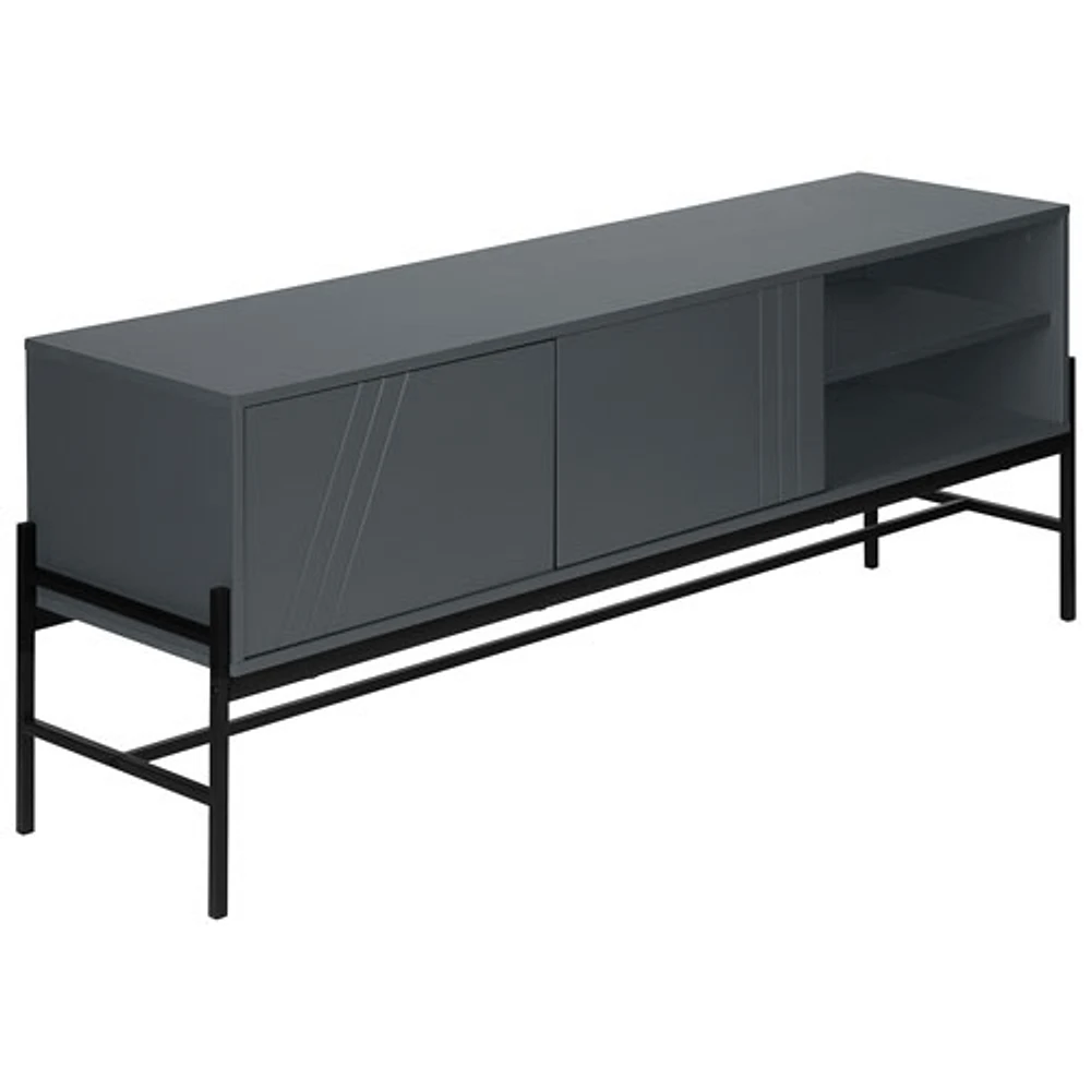 Monarch 60" TV Stand with Storage Cabinet