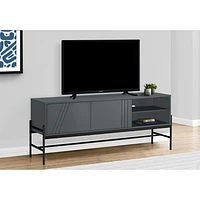 Monarch 60" TV Stand with Storage Cabinet