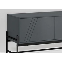 Monarch 60" TV Stand with Storage Cabinet