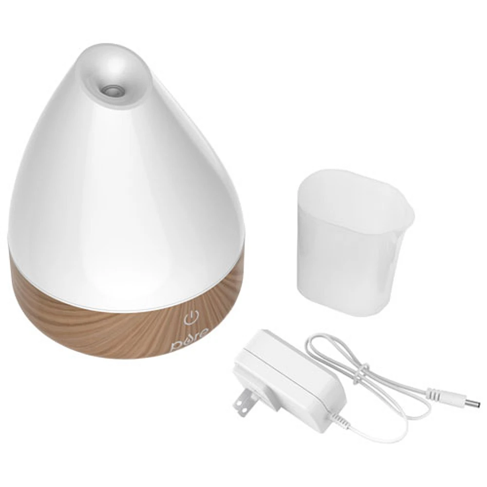 PureSpa Natural Essential Oil Diffuser with Colour-Changing Lighting