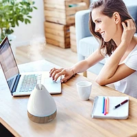 PureSpa Natural Essential Oil Diffuser with Colour-Changing Lighting