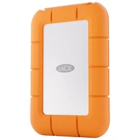 Seagate LaCie Rugged Mini Portable 2TB USB-C External Solid State Drive (STMF2000400)