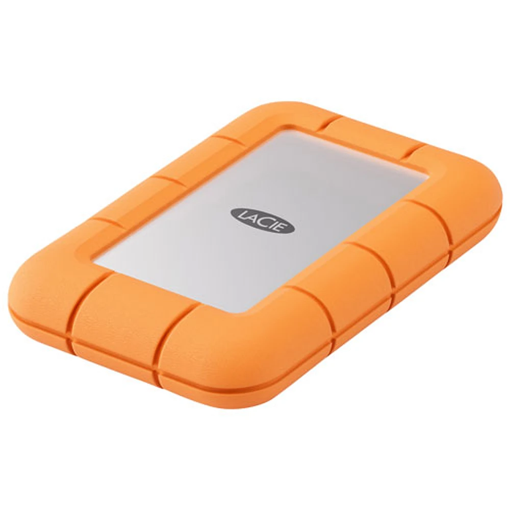 Seagate LaCie Rugged Mini Portable 2TB USB-C External Solid State Drive (STMF2000400)