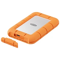 Seagate LaCie Rugged Mini Portable 2TB USB-C External Solid State Drive (STMF2000400)