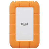 Seagate LaCie Rugged Mini Portable 1TB USB-C External Solid State Drive (STMF1000400)