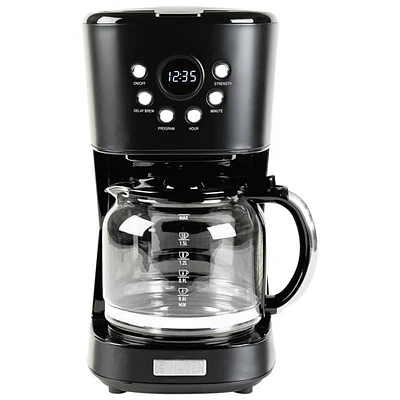 Haden Programmable Drip Coffee Maker - 12-Cup - Black/Chrome