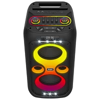 Energizer BTS566 Portable Bluetooth Speaker with Wireless Mic - Black