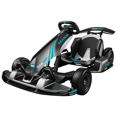 Segway Gokart Pro2 Electric Go Kart (25km Max Range / 43km/h Top Speed) - Dark Grey - Only at Best Buy