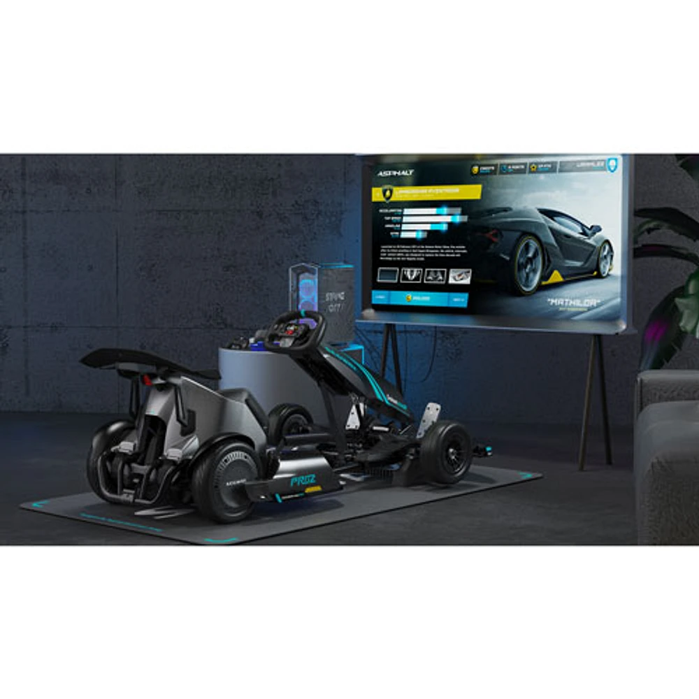 Segway Gokart Pro2 Electric Go Kart (25km Max Range / 43km/h Top Speed) - Dark Grey - Only at Best Buy