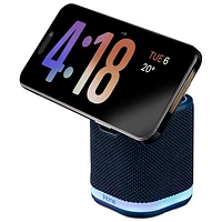 iHome iPBT50 Bluetooth Speaker with Dual Wireless Charging & Mood Light