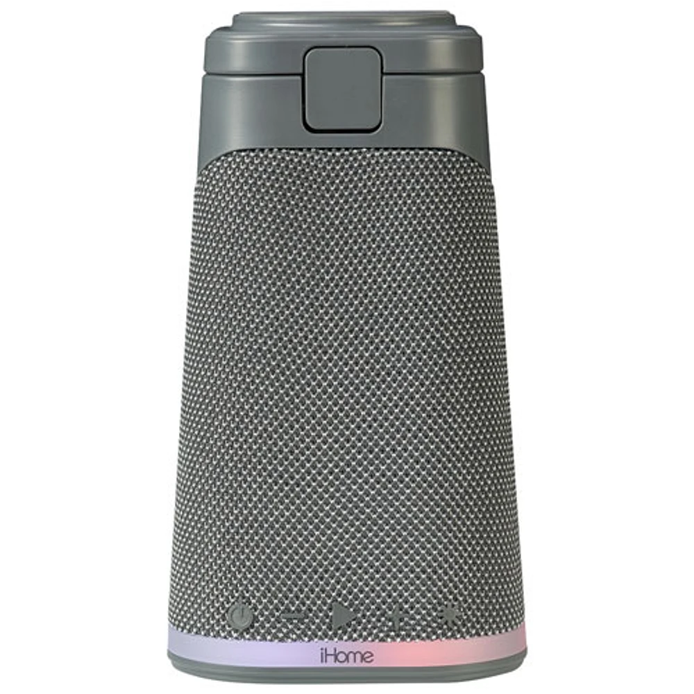 iHome iPBT70 Bluetooth Speaker with Triple Wireless Charging & Mood Light