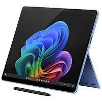 Portable Surface Pro Copilot+ PC (DELO) 13 po 512 Go de Microsoft avec Snapdragon X Elite/RAM 16 Go (2024) - Saphir - Appareil seulement - Partenaire de détail exclusif