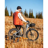 Velotric Discover 1 Step-Through Commuter Electric Bike (500W Motor / 105km Range / 32km/h Top Speed) - Yellow - Exclusive Retail Partner