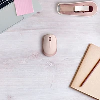 Souris optique sans fil de 1000 ppp M170 de Logitech - Rose
