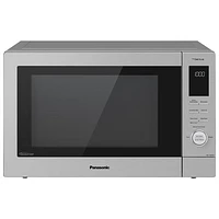 Panasonic Genius 1.2 Cu. Ft. Convection Microwave (NNCD87KSC) - Silver