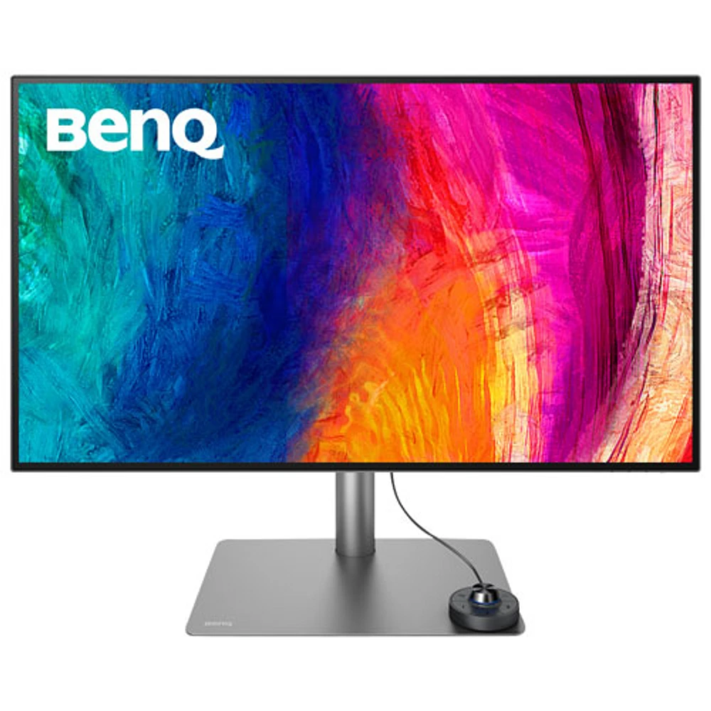 BenQ 31.5" 4K Ultra HD 60Hz 5ms GTG IPS LCD Monitor (PD3225U) - Metallic Grey