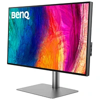 Moniteur ACL IPS Ultra HD 4K 60 Hz de 31,5 po de BenQ avec temps de réponse de 5 ms gris à gris (PD3225U) - Gris métallique