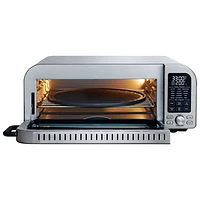 Four à pizza d'intérieur Professional avec pelle à pizza de Salton - 0,63 pi³/18 l - Acier inoxydable