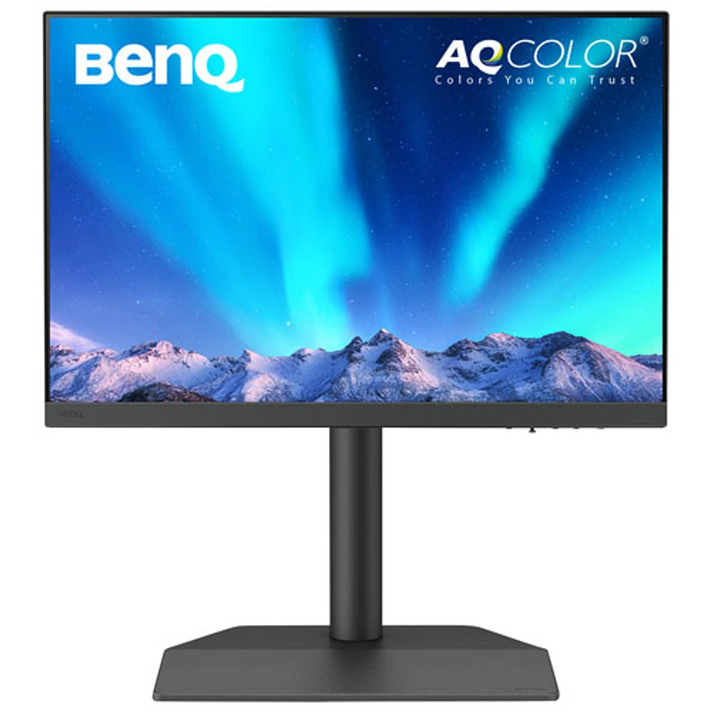 BenQ 24.1" WQHD 60Hz 5ms GTG IPS LCD Monitor (SW242Q) - Metallic Gray