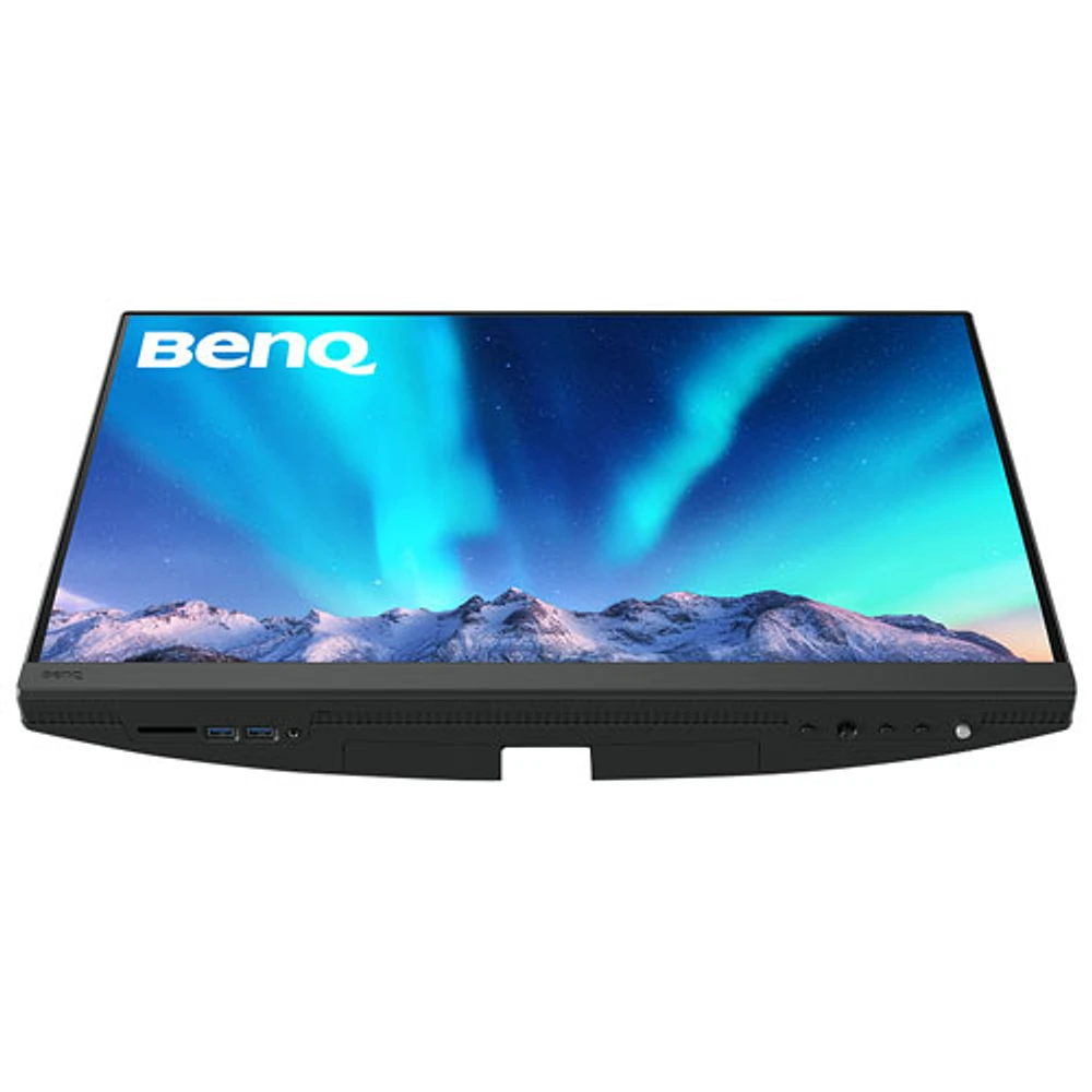 BenQ 24.1" WQHD 60Hz 5ms GTG IPS LCD Monitor (SW242Q) - Metallic Gray