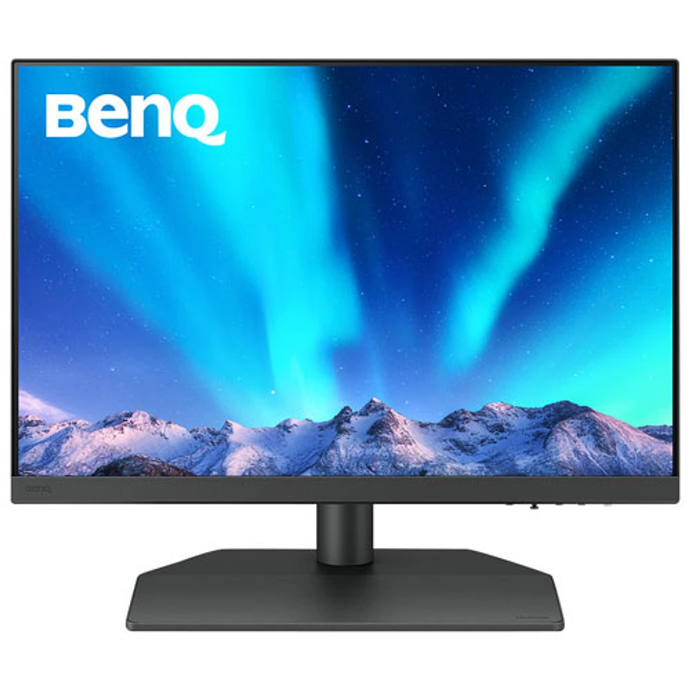 BenQ 24.1" WQHD 60Hz 5ms GTG IPS LCD Monitor (SW242Q) - Metallic Gray